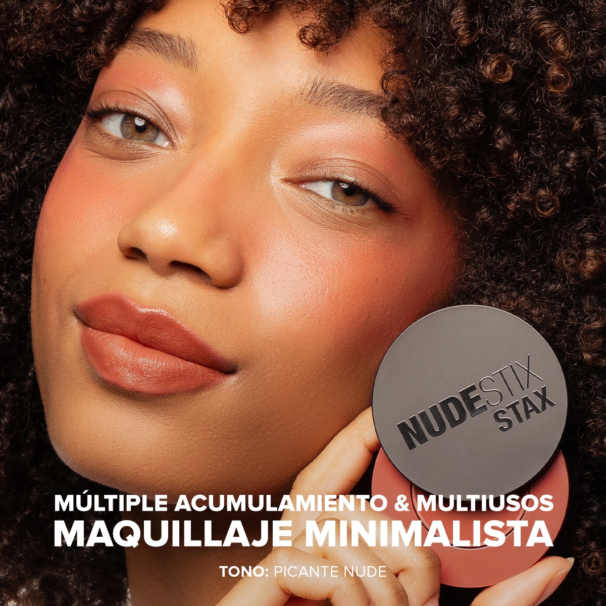 NUDESTIX STAX ALL OVER COLOR BLUSH BALM (RUBOR EN CREMA PARA ROSTRO)
